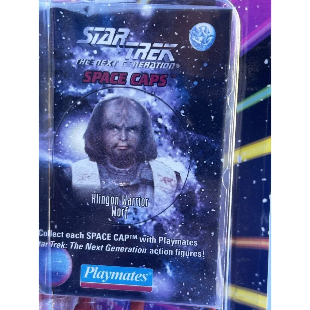 1993 Star Trek TNG Klingon Warrior Worf Playmates Figure 6024 Sealed MOC